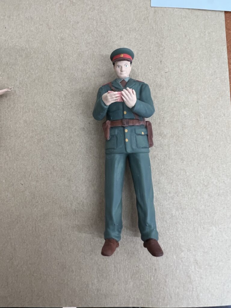 3D tisk figurky - policie